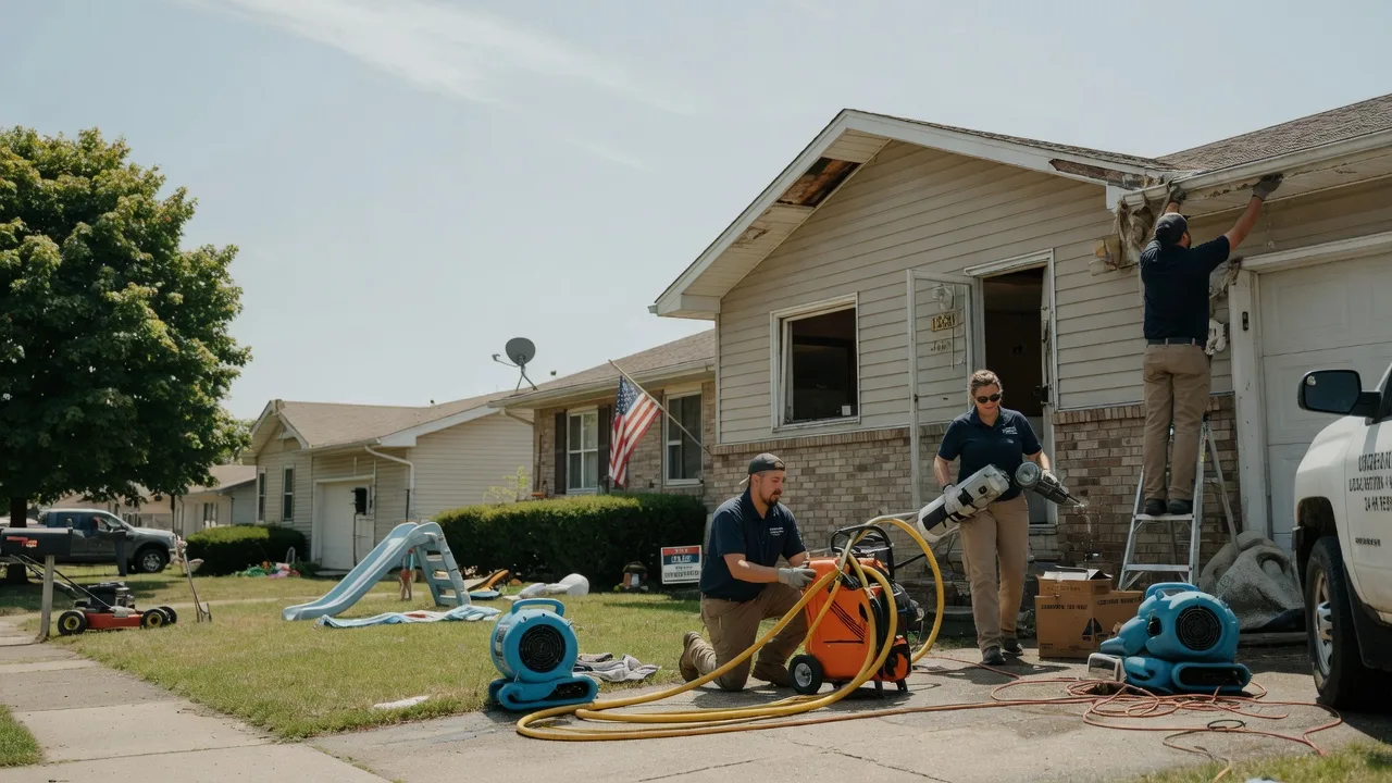 Water Damage Restoration in Harrisburg, SD near me